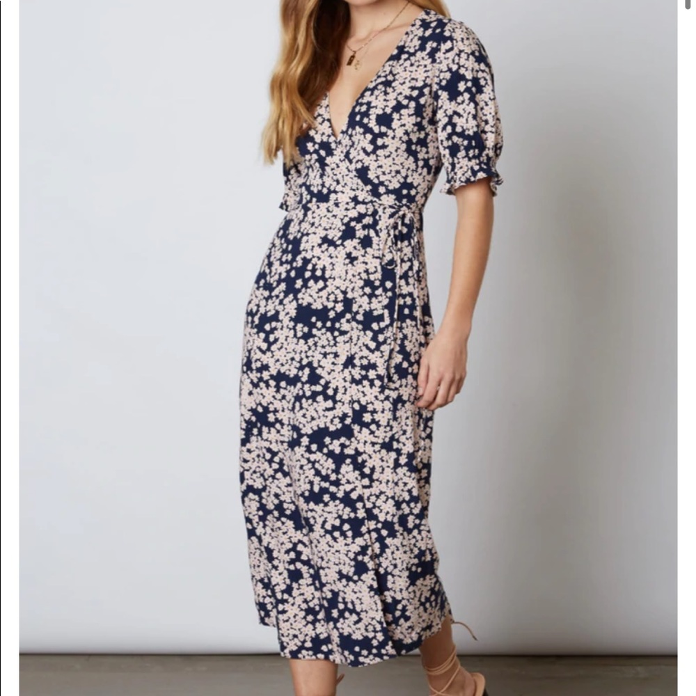 cotton candy la flora maxi dress small